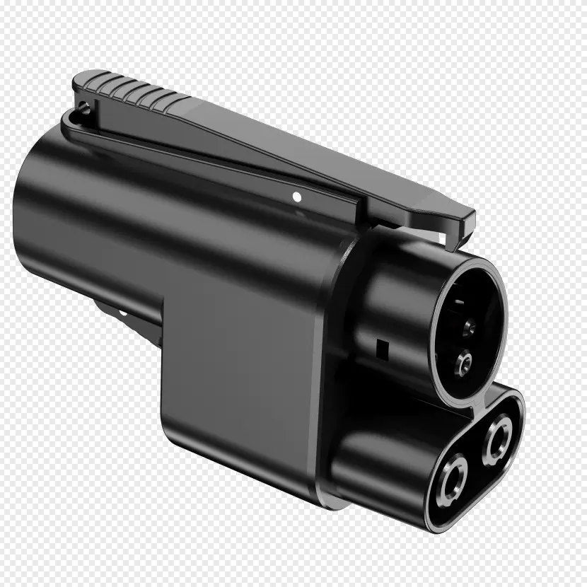 美标直流转CCS1特斯拉充电桩转接头NACS TO CCS1转换器