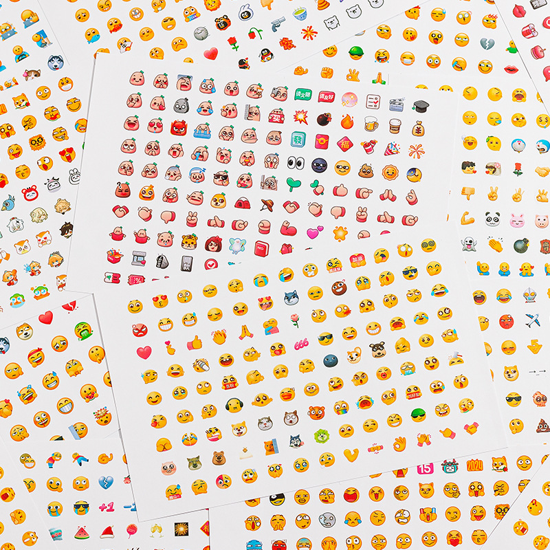 Emoji WeChat QQ Douyin Weibo Nailing Baidu Diary Notes Term Yellow…