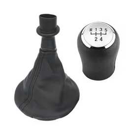 1套 规格：5速银色球头 颜色：图片色 材质：pu皮革 汽车换档旋钮