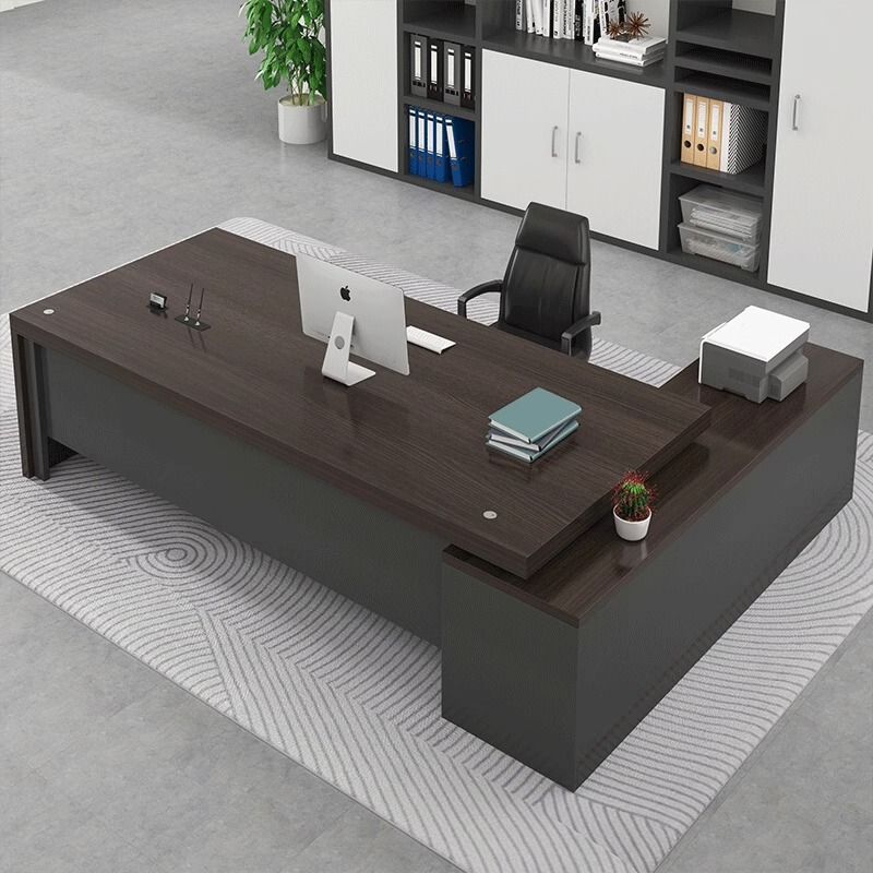 Boss Desk New Special Price Simple Modern Fashion with Cabinet Combination Office Manager Supervisor President Desk