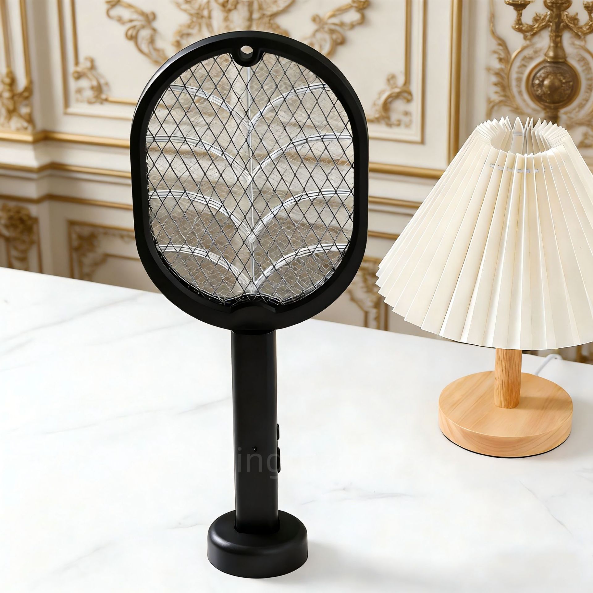 20252-in-1 USB Light-Attracting Electric Mosquito Swatter/Repellent - Uses UV Light to Attract and Physically Kill Mosquitoes.