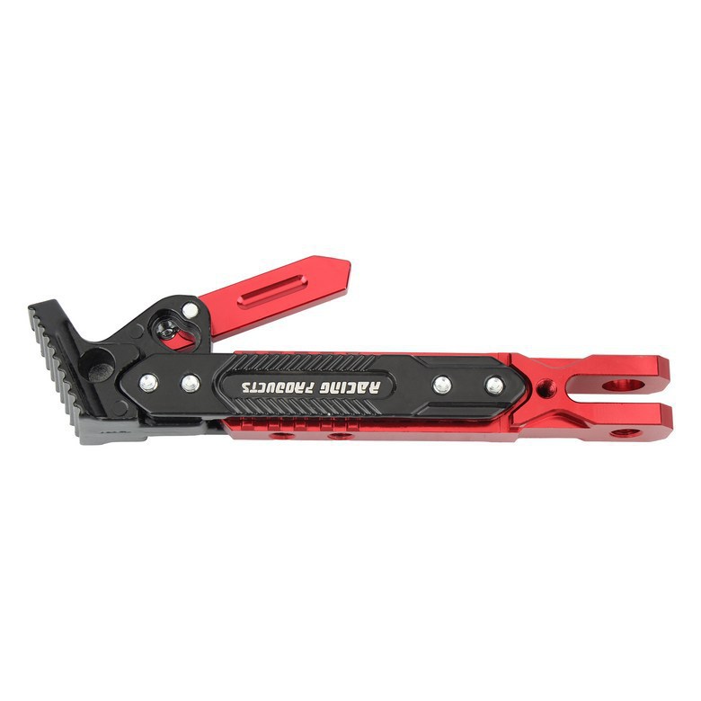 Cross-border best-selling motorcycle modification accessories: CNC aluminum alloy adjustable parking side stand with anti-slip support