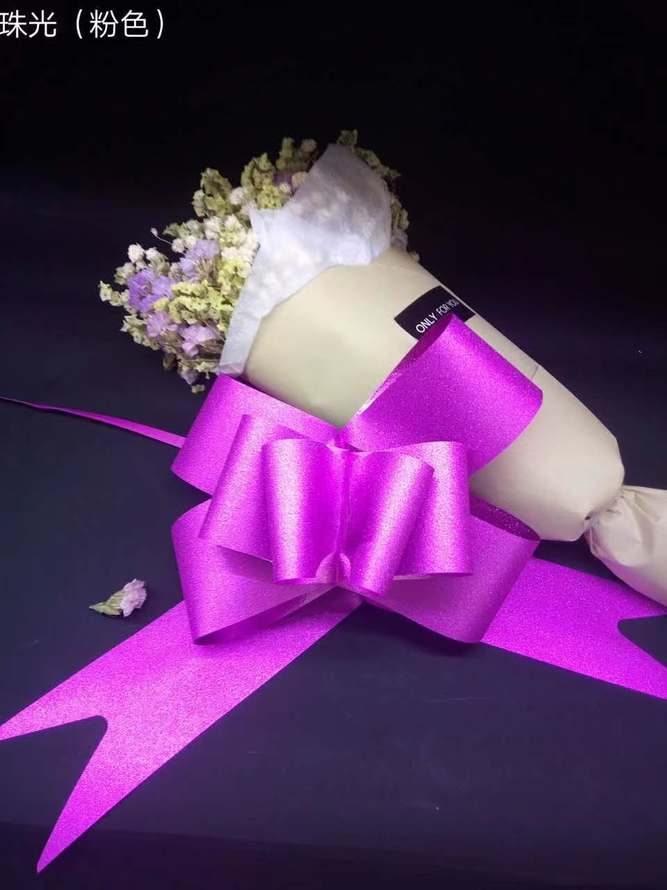 Transfronterizo nuevo hogar Decoración Garland regalo embalaje de la flor arco mano Garland 50 nacarado puerta Garland