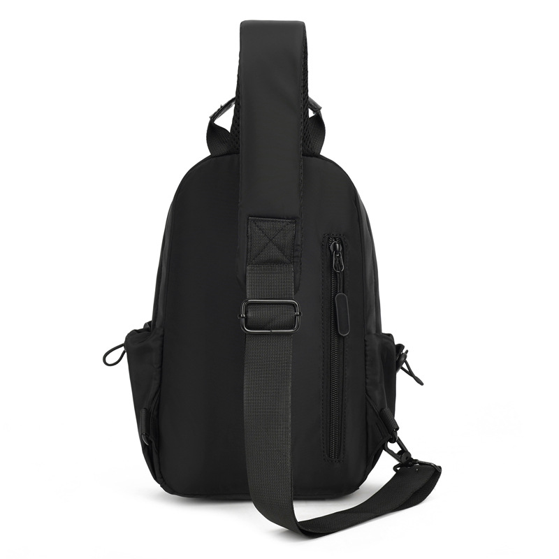 Transfronterizos nuevos hombres de negocios simple bolso de pecho de gran capacidad a prueba de salpicaduras multicapa bolso de hombro ligero mochila al por mayor