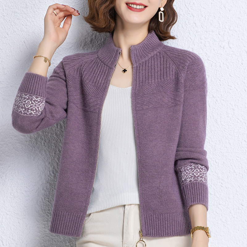 Autumn knitted sweater