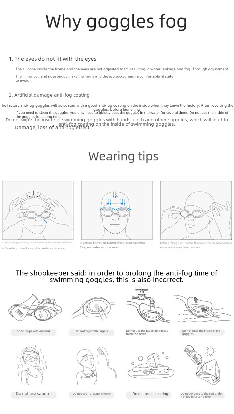 Perfect for Swimmers