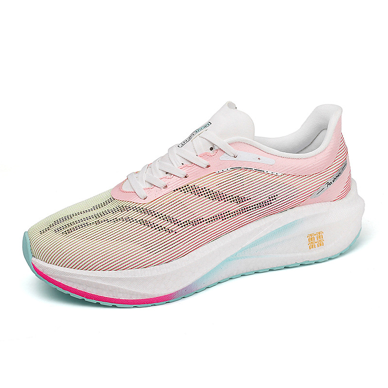 Pareja de zapatos de malla transpirables zapatos especiales de entrenamiento deportivo de carbono zapatos de correr de base suave zapatos de verano deportivos casuales para hombres