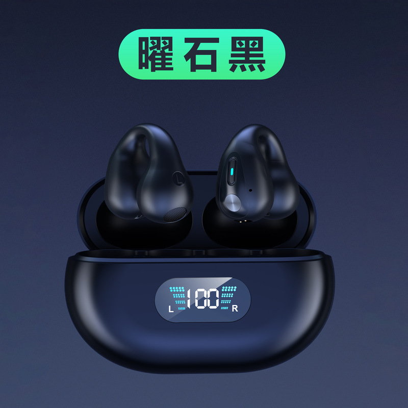 ワンポイント Bluetooth ヘッドセット骨伝導新 2025 新しい Bluetooth ヘッドセット Bluetooth 完全ワイヤレススポーツヘッドセット|undefined