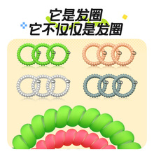 定制美国TT平替跨境TT发圈这爱高马尾头发饰品糖果色发绳发饰