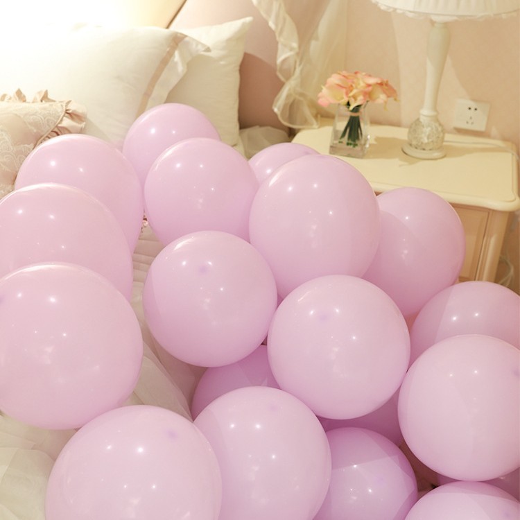 バルーン卸売マカロンカラー厚みのある防爆ショッピングモール店舗イベント装飾シーン誕生日アレンジメントさまざまな色|undefined