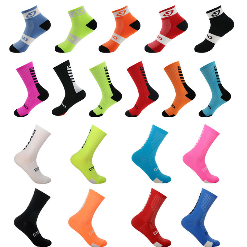 Summer Cycling Socks Bicycle Sports Socks Breathable Perspiration Deodorant Compression Running Socks Basketball Socks