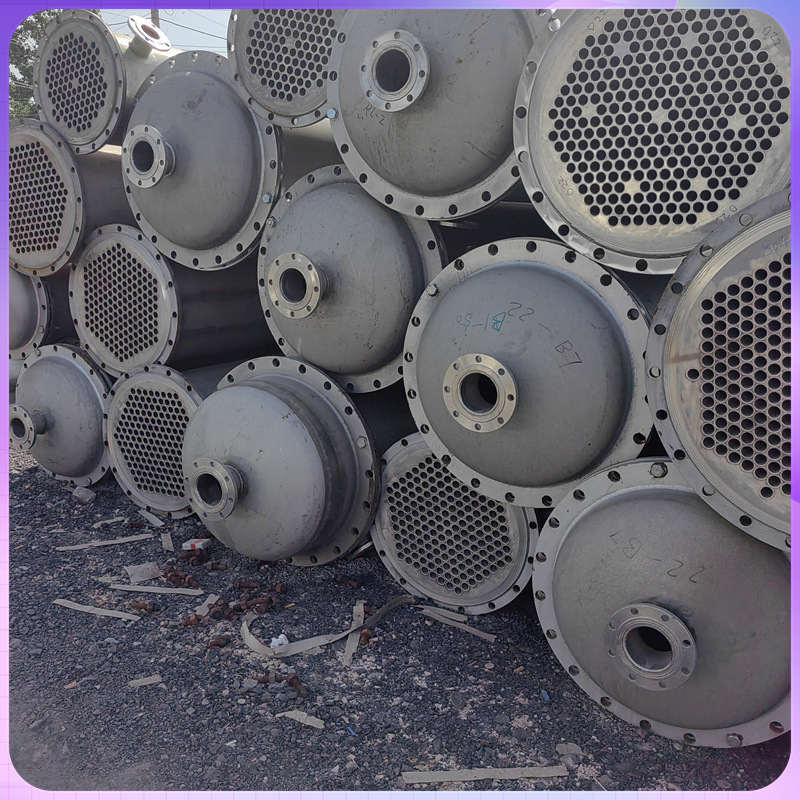 二手列管式冷凝器 管壳式冷却器 工业用 运行稳定