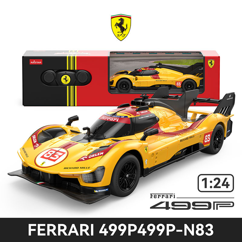 Starlight Cross-Border 1/24 Ferrari 499P No. 83 Remote Control Car, Children's RC Car Toy, Racing Car Model Starlight Cross-Border 1/24 Ferrari 499P No. 83 Remote Control Car, Children's RC Car Toy, Racing Car Model