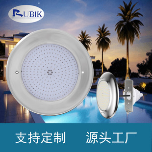 316 Stainless Steel Fiberglass Film Pool Light Ip68 Waterproof Pool Light Led Underwater Light Factory Direct Sale Wholesale