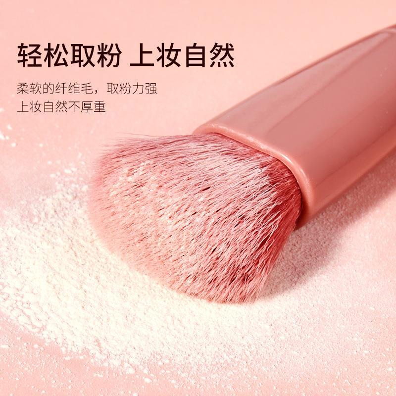 Cepillo de maquillaje portátil de 5 piezas para niña con traje de espejo cepillo suelto de pelo suave cepillo de base mini cepillo barato multifuncional