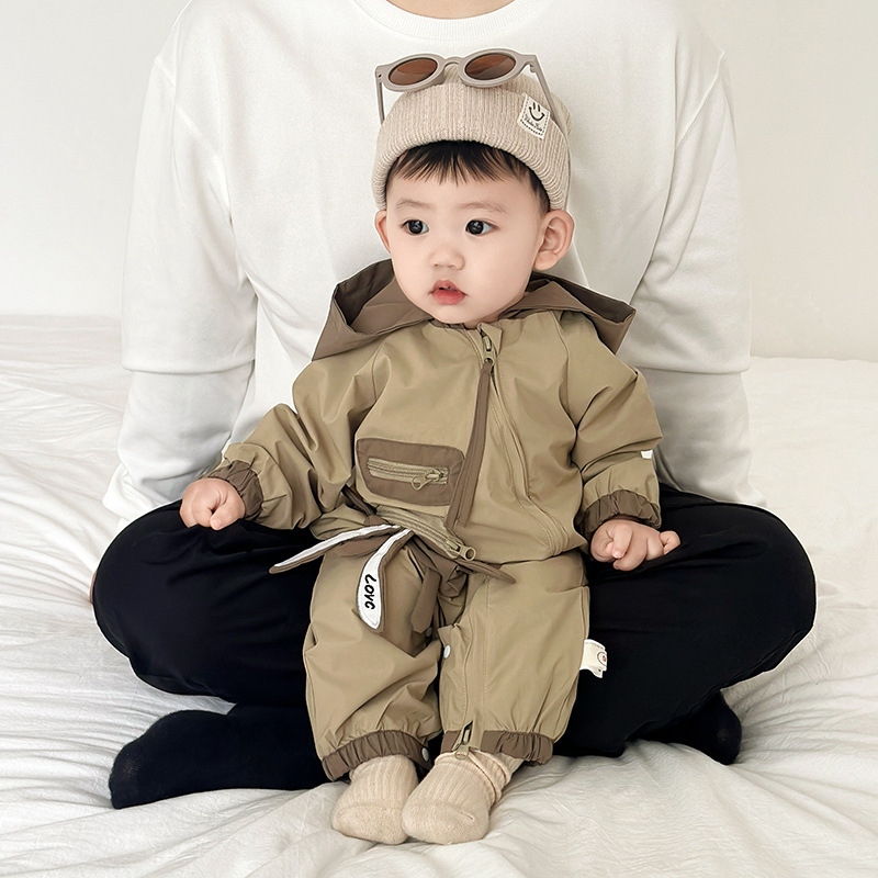 Children's autumn demi-season long-sleeve with zipper to go out