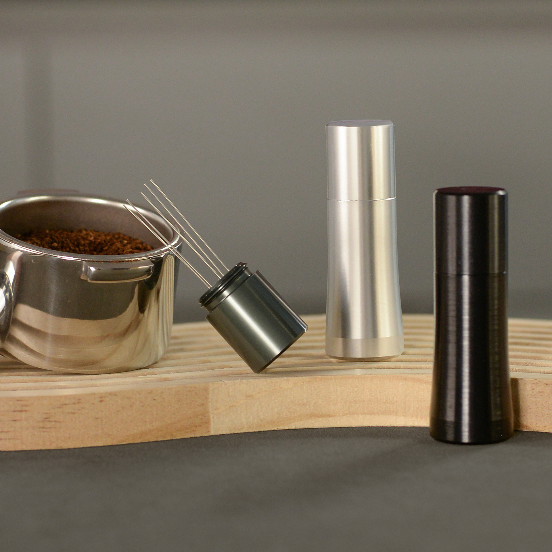 Polvo de tela de café de aleación de aluminio aguja polvo suelto aguja de polvo de madera Dispositivo de polvo de madera sólida separador de aguja de polvo suelto