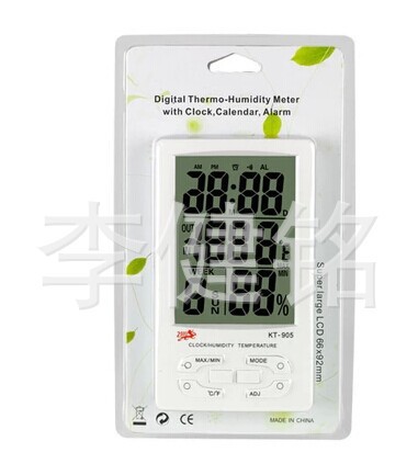KT-905数字式温湿度计屏幕厂家直销，现货