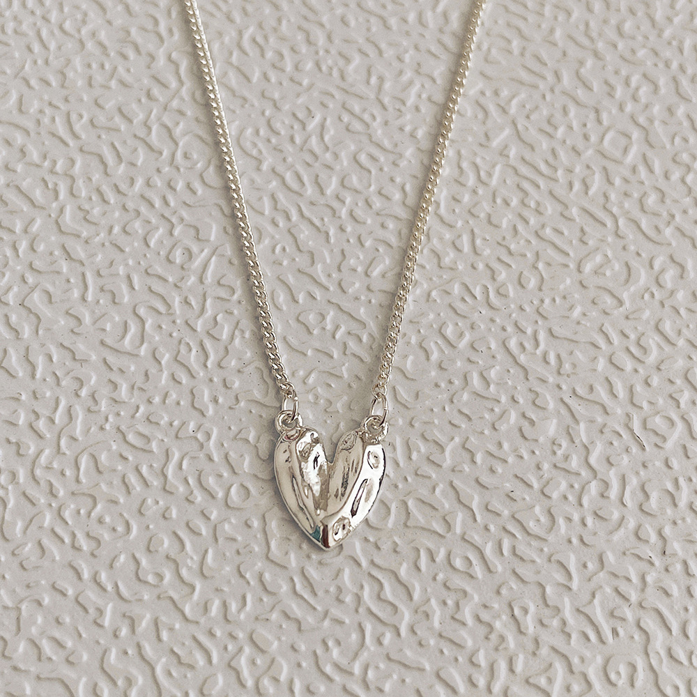 1 Piece Fashion Heart Shape Alloy Metal Womenu0027S Pendant Necklace