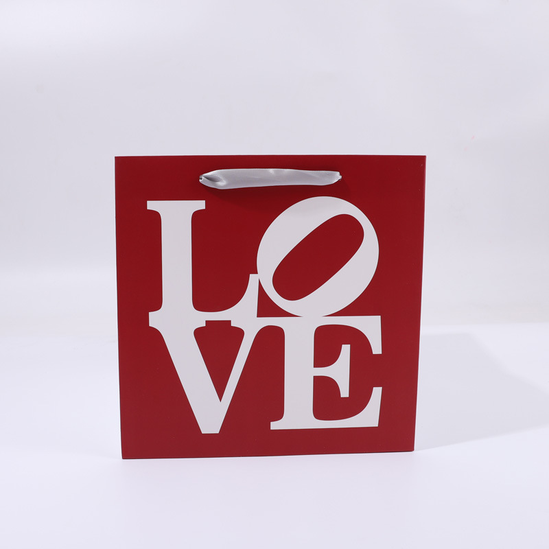 Bolsa de embalaje de flores transparente bolso trapezoidal cuadrado bolso de mango largo ramo de embalaje caja de regalo material de la tienda de flores