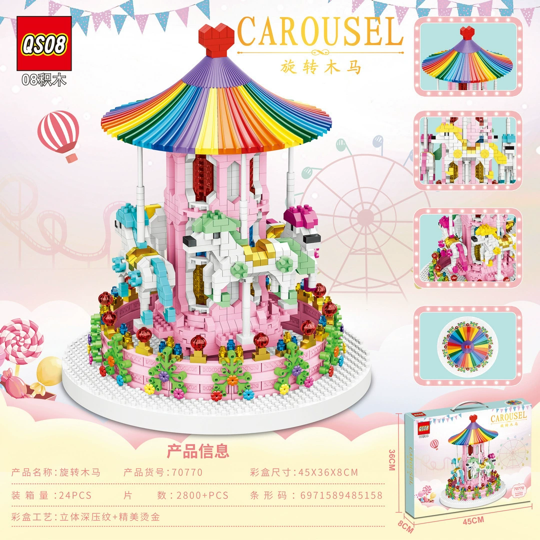 Rotating constructor, toy, small particles, training, Birthday gift