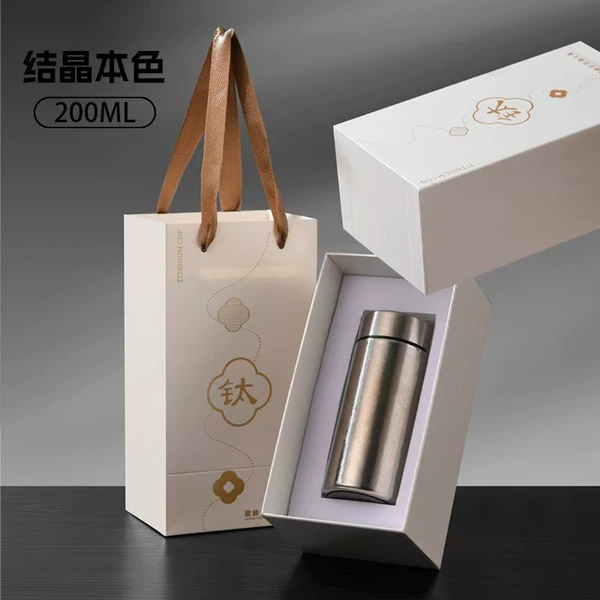 Haoyue Silver - with cup brush - with white gift box - with white gift bag