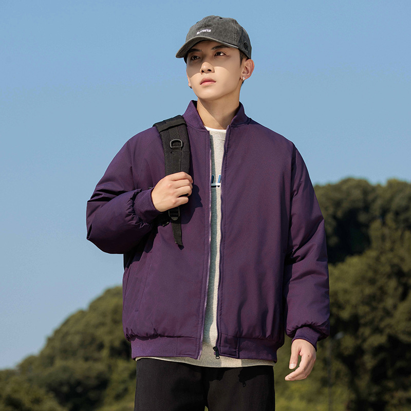 Chaqueta de bolsillo de plumón de alta gama, chaqueta de piloto estadounidense a prueba de viento, chaqueta de herramientas para hombres, otoño y invierno personalizados image 11
