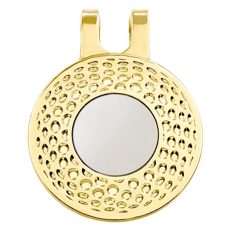 Новый мяч для гольфа положение Марк металлический магнитный колпачок клип крышка значок пустой в наличии крышка клип Марк мяч положение Марк