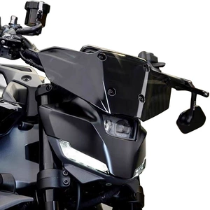Yamaha Mt-09 Sp V4 24-26 üçün dəyişdirilmiş motosiklet ön şüşəsi deflektoru