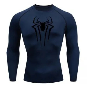 AliExpress eBay Amazon Comercio exterior de los hombres medias que absorbe el sudor de manga larga Camiseta deportiva ropa de entrenamiento de los hombres camiseta
