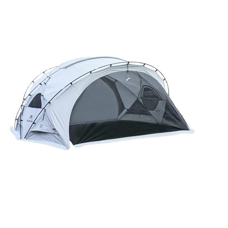Mountain Guest 半球ドームテント アウトドア オールインワン テント トンネル ダブルオープン キャンプ ピクニック 防水 日焼け止め 卵殻キャノピー