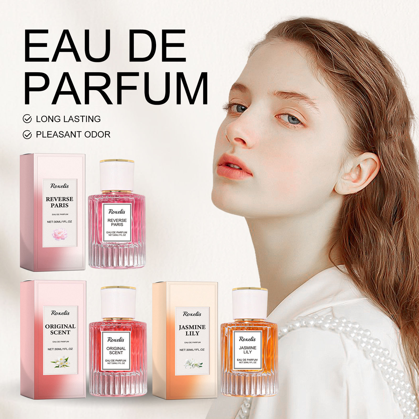 Women's Pheromone Perfume Wrist Ear Neck Natural Lasting Light Fragrance Exquisite Elegant Female Charm