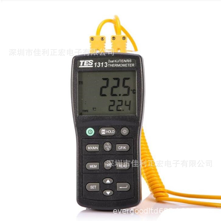 泰仕TES-1313数字温度表测温表 TES1313型温度计