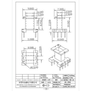 �S�ҹ���EE10��ʽ4+4�ߵ��l�Դ����ľ׃������Ȧ�Ǽ�ZS-1002