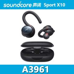 Soundcore音ワイドスポーツx 10耳付オープンランニングスポーツbluetoothイヤホンa3961
