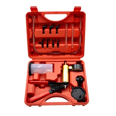 Manual Vacuum Pump Auto Repair Oil Suction Gun Brake Fluid Replacement Tool Single Pump Replacement Device Auto Repair Tool Set Wholesale (Mühərrik tənzimləmə alətləri) - zs-1016-sd-metal