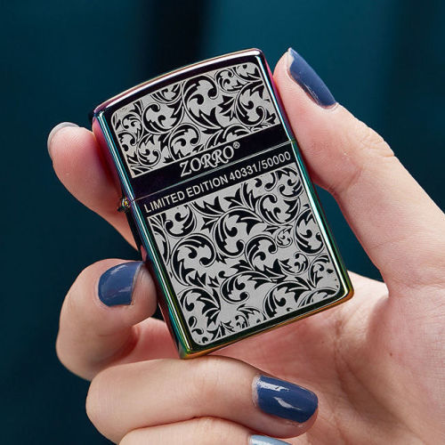 Zorro Symphony Limited Edition 50,000 Tangcao Z91742 Kerosene Lighter Windproof Creative Personalized Brass Manufacturer Wholesale
