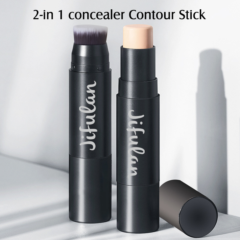 跨境修容笔阴影阴影修容棒棕色修容笔小麦色修容笔