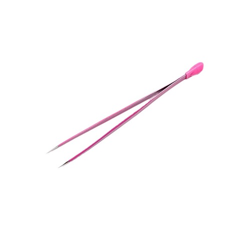 Multifunctional double-headed tweezers, precision silicone drill clips, jewelry embossed stainless steel drill manicure tools