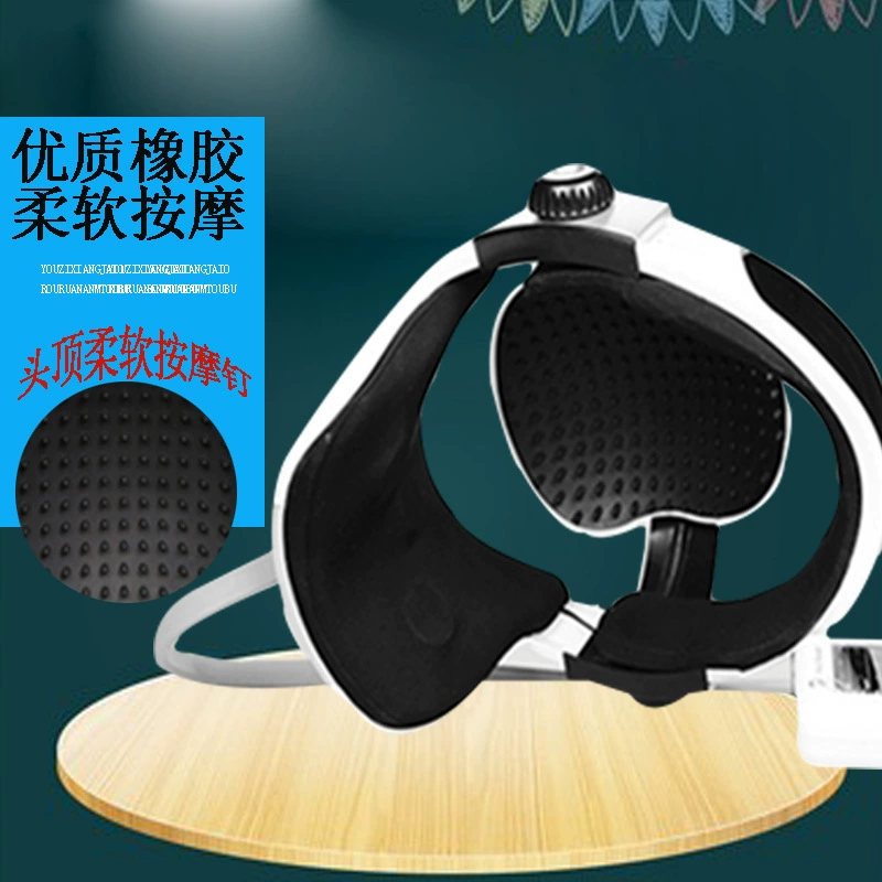 Electric massager, helmet for scalp