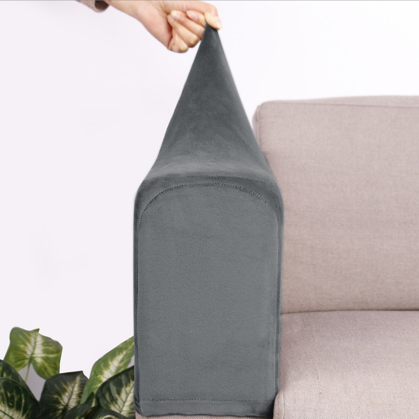 Terciopelo gris oscuro-plata zorro