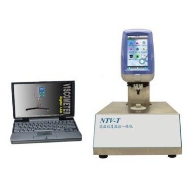【质保2年】NTV-T4/NTV-T4P智能触控高温粘度一体机/5℃-500℃