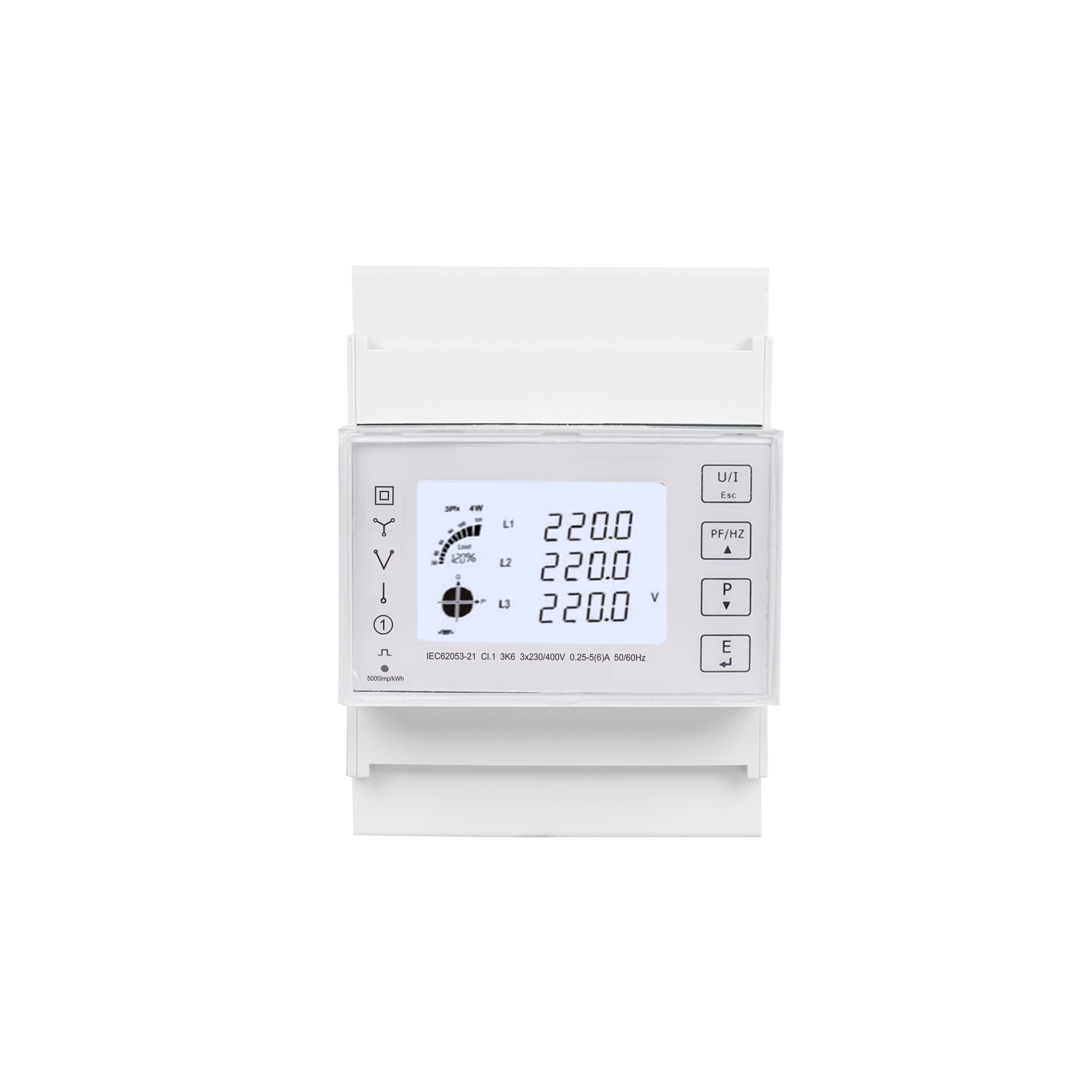 三相智能WIFI互感式导轨电表