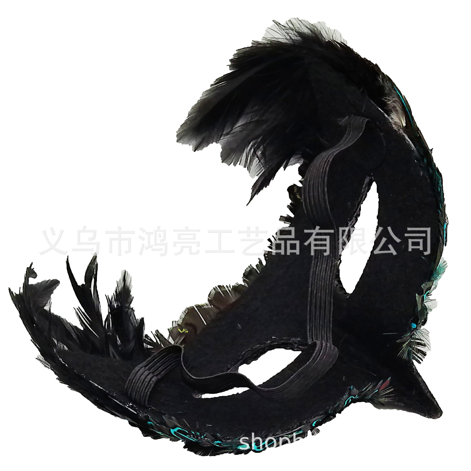 En stock nuevo Halloween pájaro boca máscara mascarada accesorios Indiana águila pluma máscara veneciana