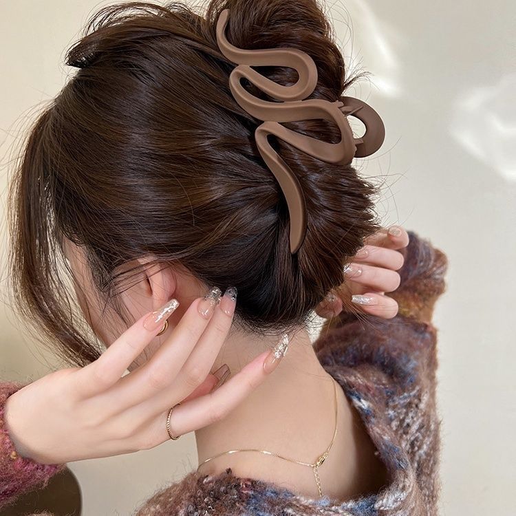 女性用ヘアピン、高級感のある韓国東大門と同じスタイルのヘアピン、後頭部のシャーククリップ、女性用ヘアアクセサリー|undefined