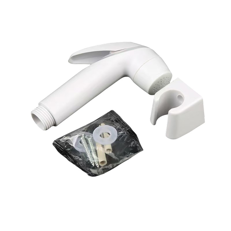 Toilet spray gun, bathroom handheld feminine wash nozzle, household toilet nozzle, flushing and cleaning toilet, toilet flushing gun undefined