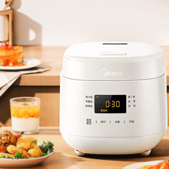 Midea/美的 MB-RC203L美的电饭煲小型家用2升L米汤分离沥米饭陶晶