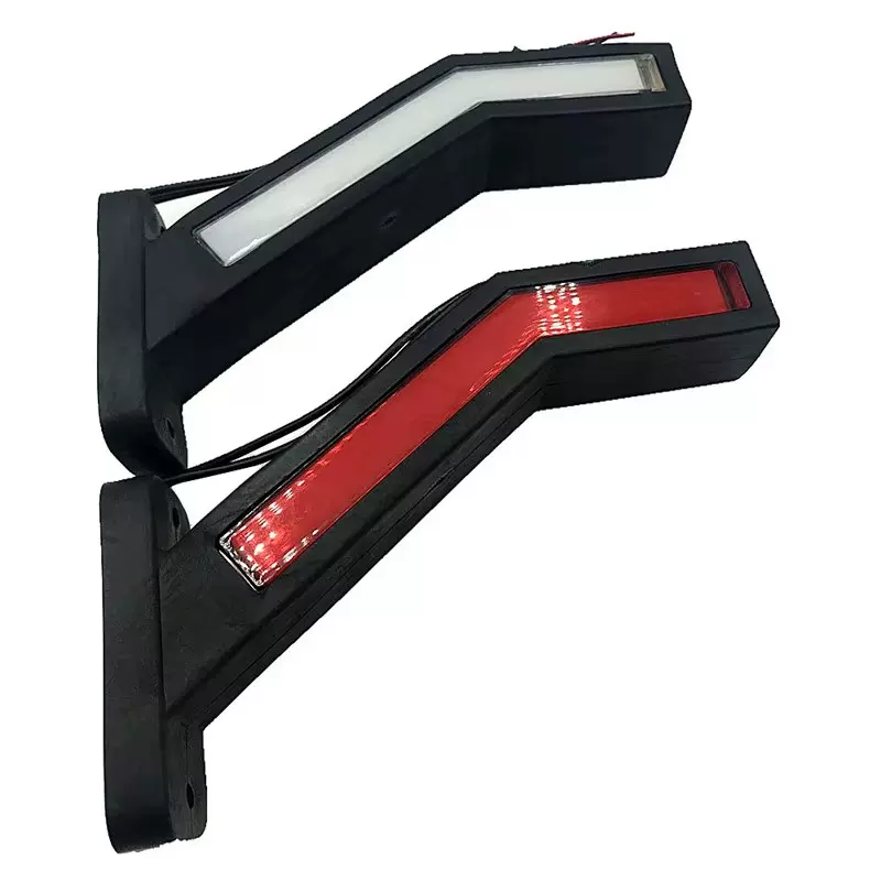 12-24V新款LED侧标灯 拖车卡车通用防水示宽灯耐用汽车外部照明灯