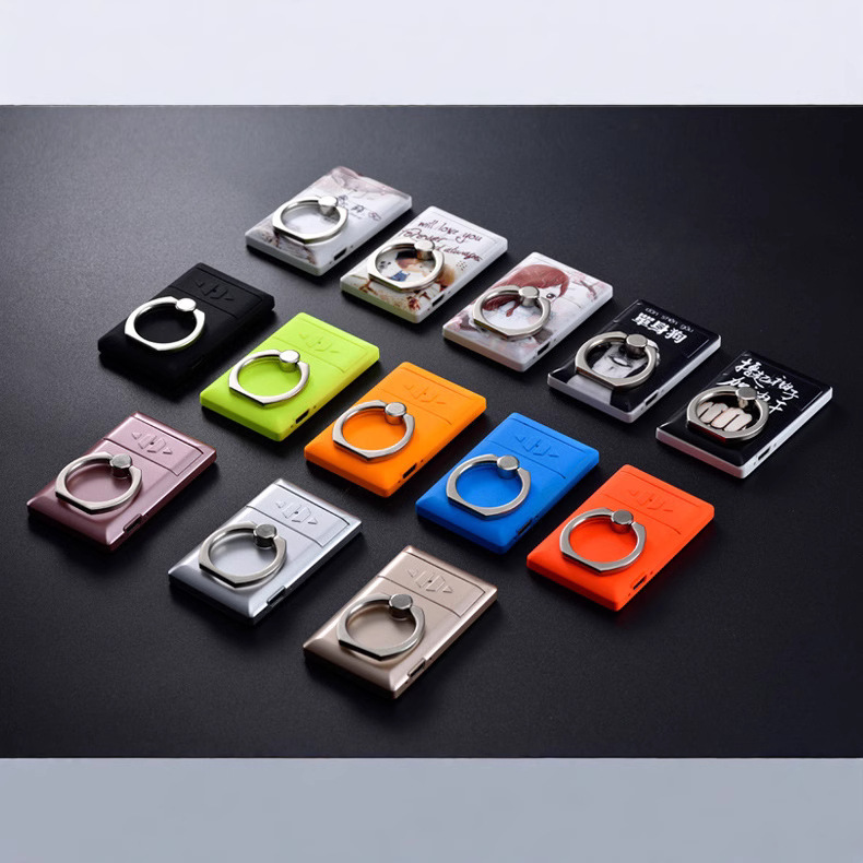 创意手机支架指环点烟器个性防风USB充电打火机便携迷你时尚点烟