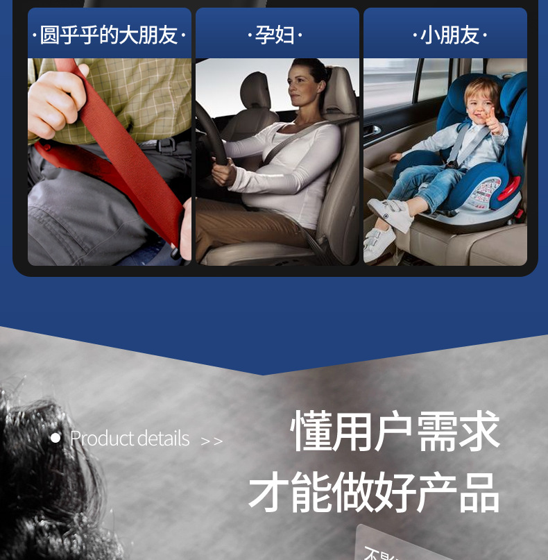 New Customizable Logo Car Seat Belt Lock Buckle Insert Buckle Car Interior Decoration Supplies Seat Belt Extender Belt